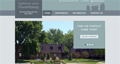 Desktop Screenshot of lighthousepointtownhomes.com